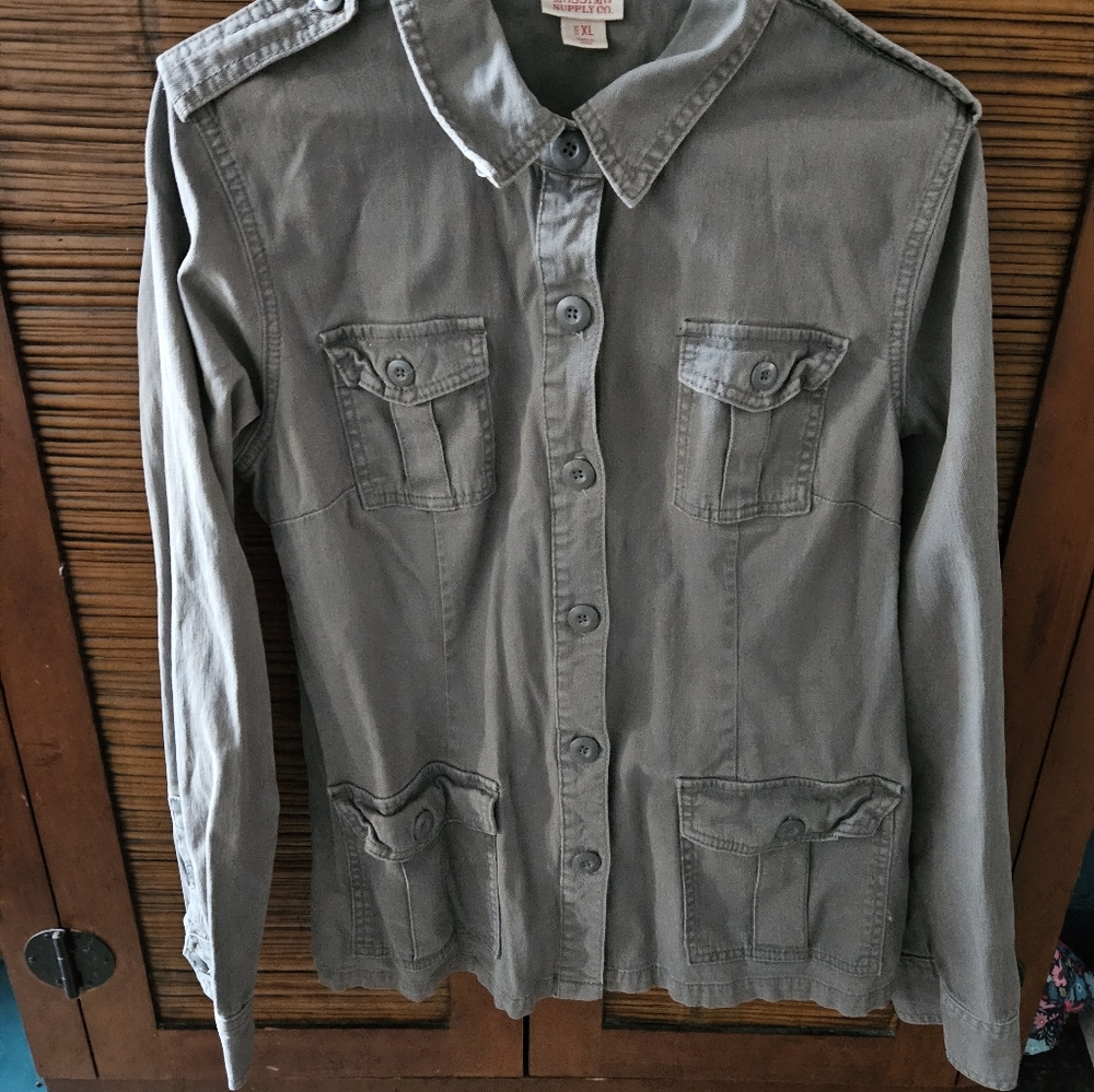 Massimo Supply Co. Military-Style Jacket